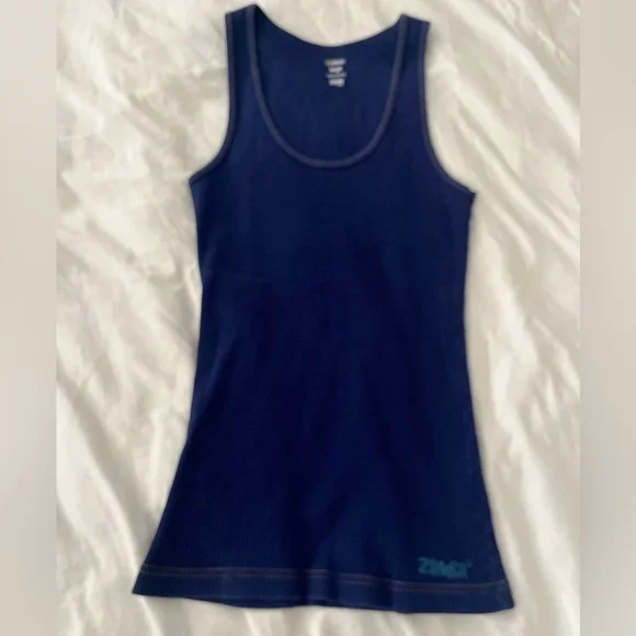 Zumba Fitness Dark Blue Tank Top - Picture 1 of 5